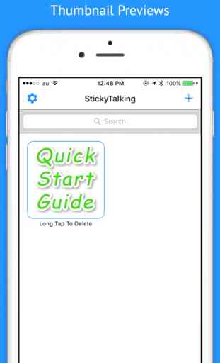StickyTalking - jot down your ideas in chat style 3