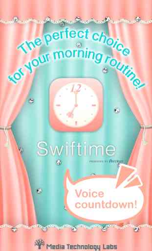 Swiftime - For your morning routine, Free alarm with the weather 1