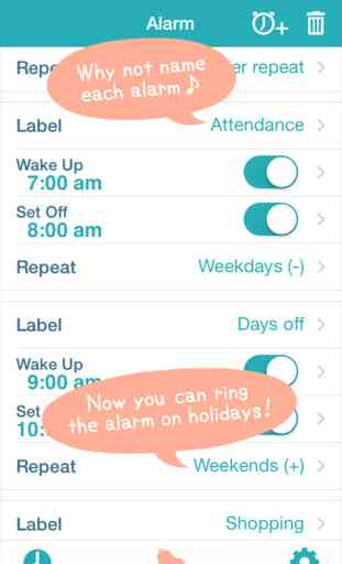 Swiftime - For your morning routine, Free alarm with the weather 4