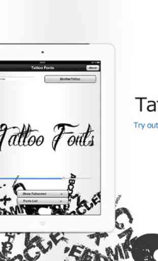Tattoo Fonts - design your text tattoo 3