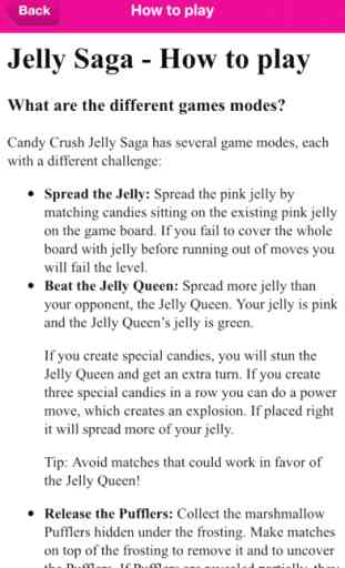 Tips & Guide for Candy Crush Jelly Saga 1