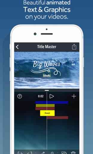 Title Master - Animated text and graphics on video 1