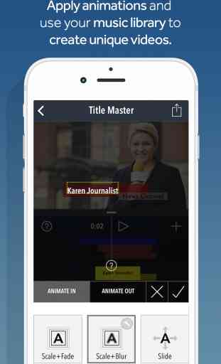 Title Master - Animated text and graphics on video 4