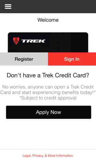 Trek Card App 1