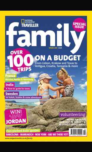 UK: National Geographic Traveller - Family 1