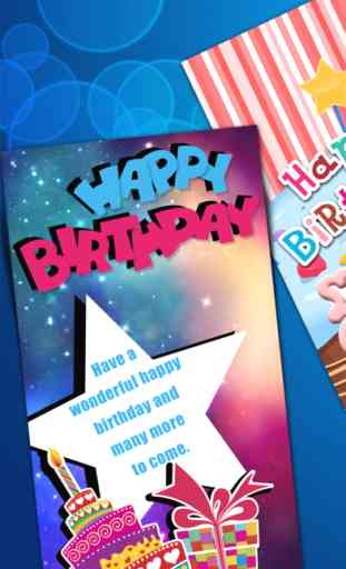 Virtual B-day Card Make.r – Wish Happy Birthday with Decorative Background and Colorful Text 3