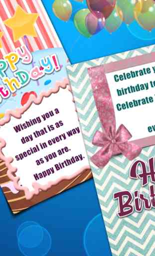 Virtual B-day Card Make.r – Wish Happy Birthday with Decorative Background and Colorful Text 4