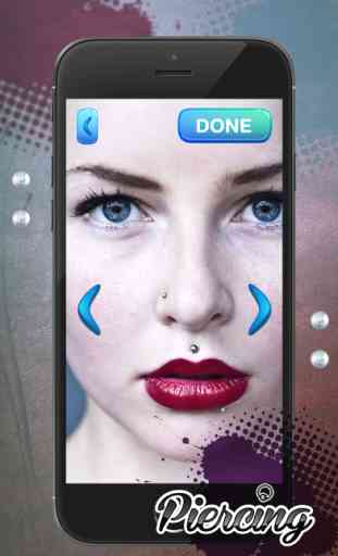Virtual Piercing.s Sticker Studio - Hot Body Art Photo Montage App for Cool Makeover 3