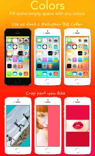 Wallpaper Fit - Custom Background Wallpaper and Lock Screen from Your Photo Picture and Image for iOS 7 4