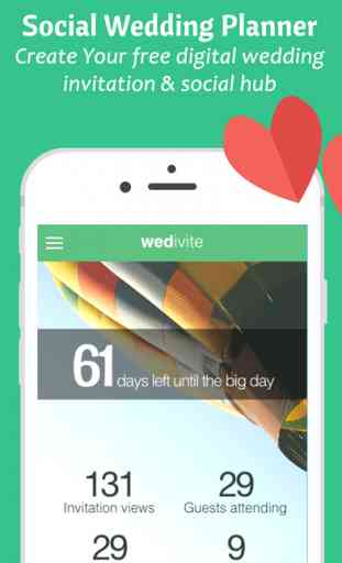 Wedding Planner & Invitation by Wedivite - Get RSVPs, wedding photos, greetings and more 3