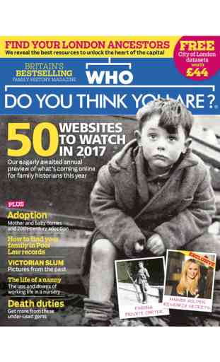 Who Do You Think You Are? Magazine - genealogy advice, family history, ancestry, trace your past 1