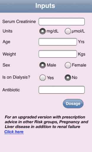 Antibiotic Dosage Calculator 2