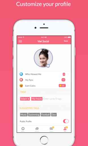 Viet Social - Free Online Dating App. Chat & Meet 3