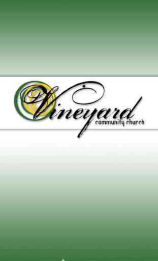 Vineyard Community Church Mobile App 1