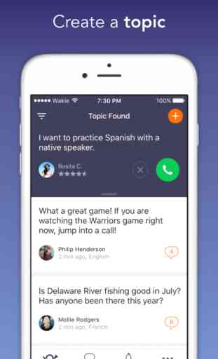 Wakie: Talk to Strangers & Random Chat with People 1