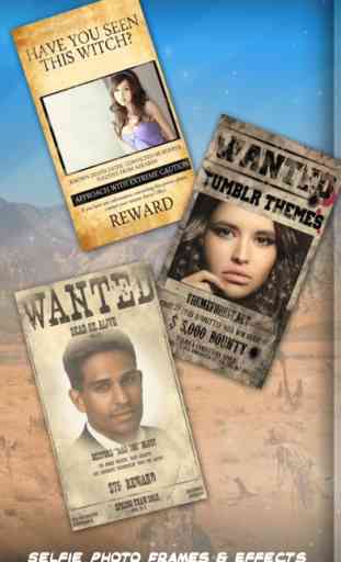 Wanted Posters Maker Selfie Photo Frames & Effects 2