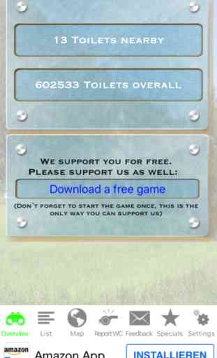 WC-Finder - The free woldwide Toilet-Search-Engine 1