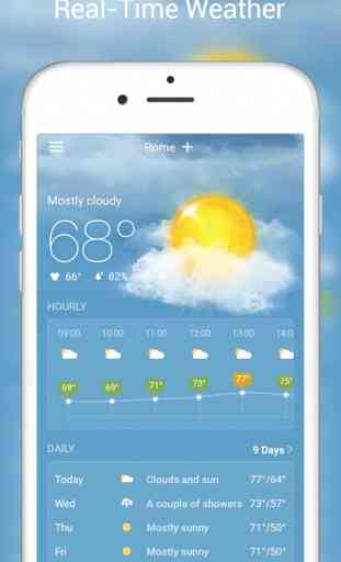 Weather Forecast - Free Weather Radar & Alerts app 1
