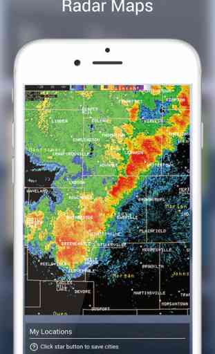 Weather Forecast - Free Weather Radar & Alerts app 2