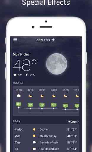 Weather Forecast - Free Weather Radar & Alerts app 3