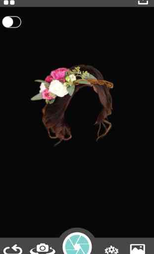 Wedding Flower Crown Hairstyle Photo Editor 1