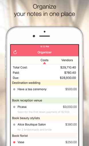 Wedding Planner LadyMarry - Wedding Checklist App 3
