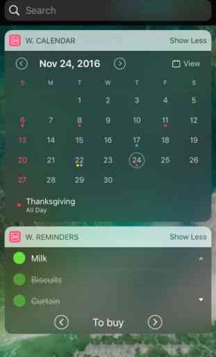 Widget Calendar 3
