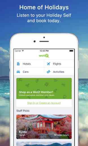 Wotif Hotels, Flights, Car Hire & Activities 1
