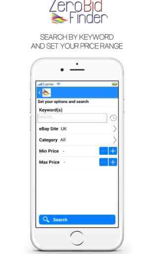 Zero Bid Finder for eBay Free - Shop, Buy & Save! 2
