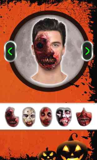 Zombie Face Makeup Horror Booth - Picture Frame.s 4