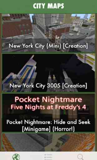 City Maps for Minecraft PE - Best Database Maps for Minecarft Pocket Edition 2