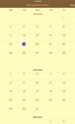 Pregnancy Due Date Quickly Calculator - Pregnant,Baby Tracker,Countdown Birth Calendar 3