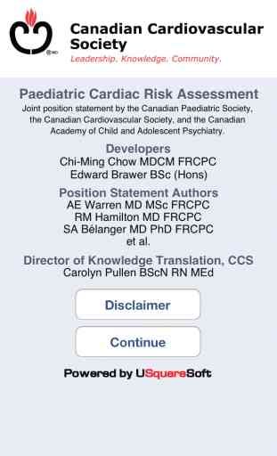 CCS Paediatric Cardiac Risk Assessment 1