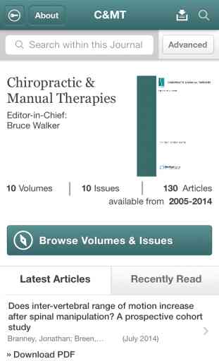 Chiropractic Manual Therapies 1