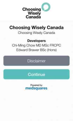 Choosing Wisely Canada 1