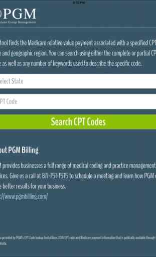 CPT Code Fee Search Tool 2
