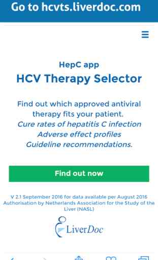 HCV Therapy Selector 1