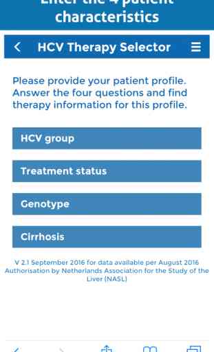 HCV Therapy Selector 2