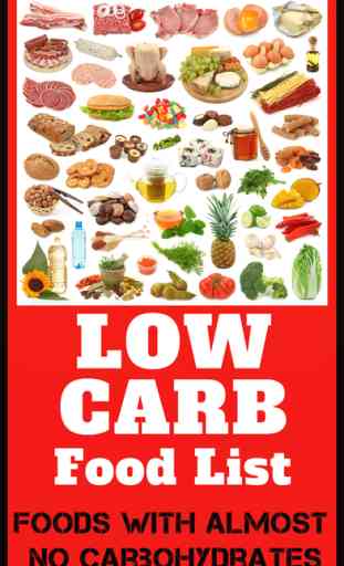 Low Carb Food List - Foods with almost no carbohydrates 1