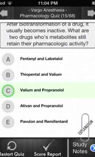 Pharmacology Quiz, Pt. I 4