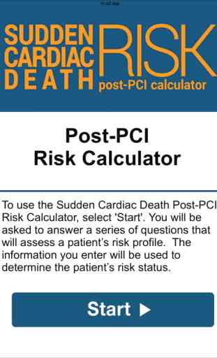 SCD Post-PCI Risk Calculator 4