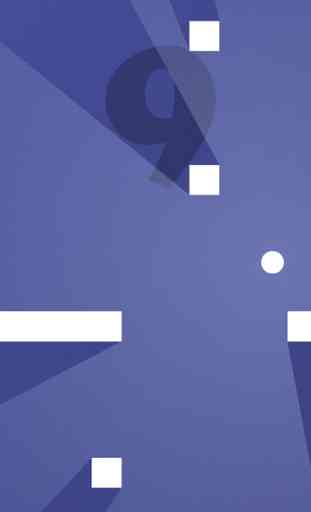 Amazing Ball - Tap to bounce the dot and don't touch the white tile 2