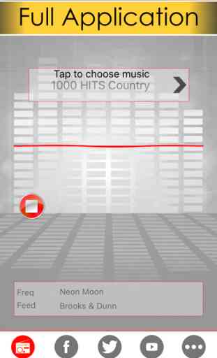 Country music radio player - The best live internet radios stations tuner 2