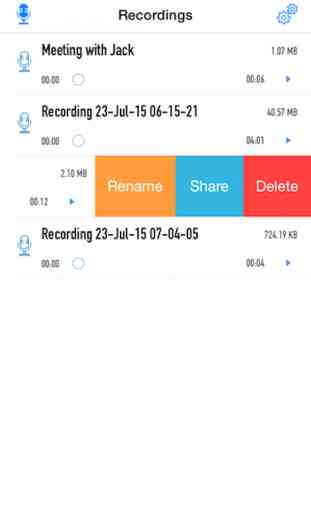 Dictaphone - Free Voice and Audio Recorder to Make Sound Memos and Dictation 3