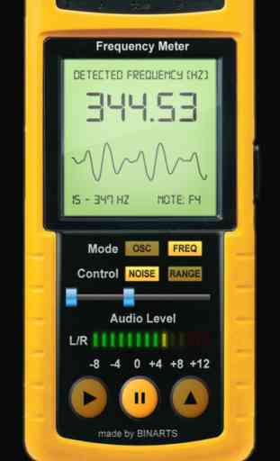 Frequency Meter PRO - Professional tool, Scans frequency from your speaker in REAL TIME, Tune your guitar, piano or scan your voice 2