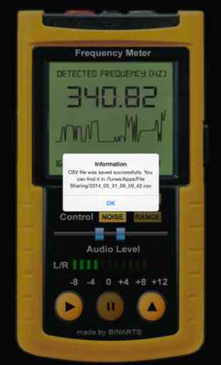 Frequency Meter PRO - Professional tool, Scans frequency from your speaker in REAL TIME, Tune your guitar, piano or scan your voice 4