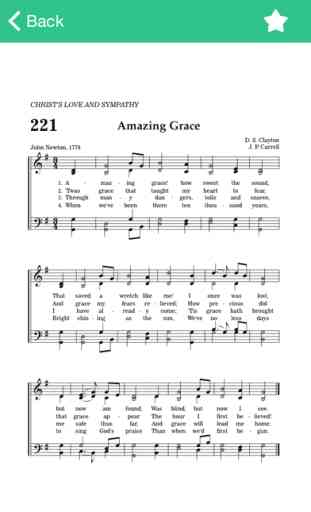 Hymnal SDA - Piano Sheet Music and Lyrics for iPhone, iPad, iPod 2