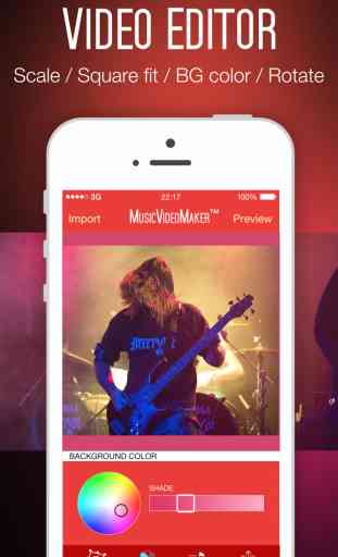 Music Video Maker Free - Add and Merge Background Musics to Videos for Instagram 3