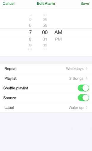 Alarm Clock for Spotify 2