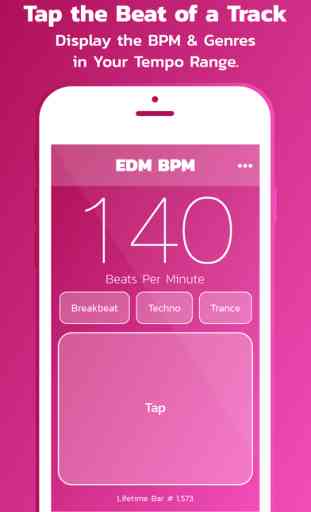 EDM BPM - Tempo Counter for Electronic Dance Music 3